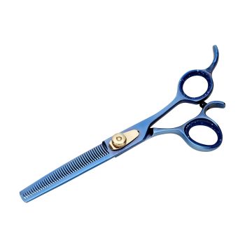 Kiss Gold Blue 6.5" BL-42-Tooth Blender